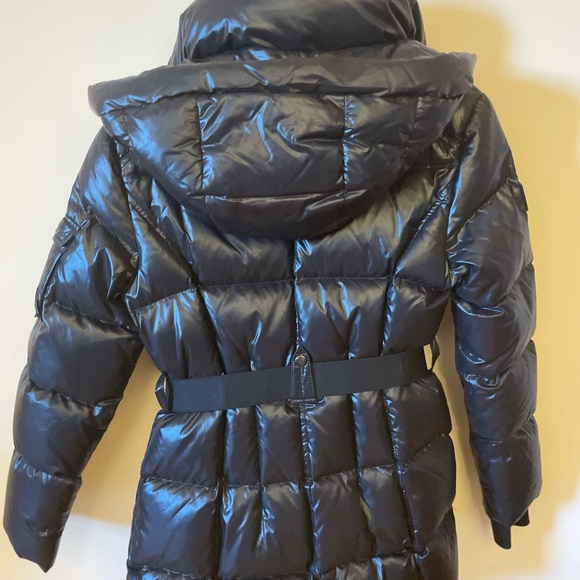 SAM Glossy Black Puffer Coat - Picture 2 of 5